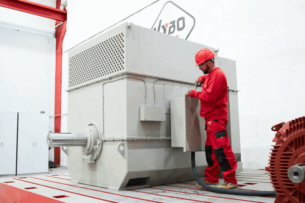Silnik elektryczny asynchroniczny H27R-630-10 800kW do pompy