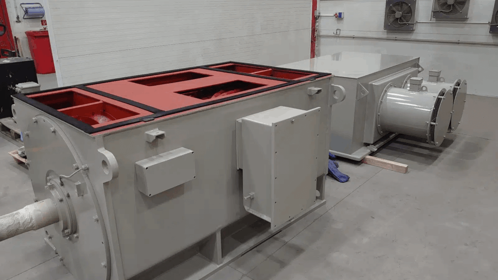 Silnik elektryczny asynchroniczny H27R-500-10 800kW do młyna młotkowego