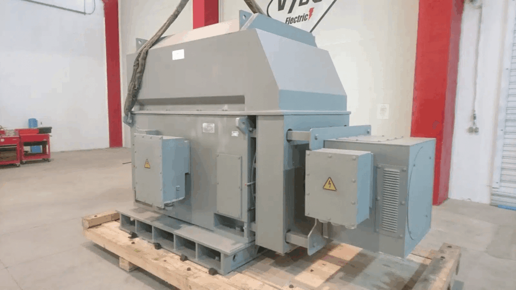 Silnik elektryczny wysokiego napięcia 800kW 6000V H27R-SR-560-06 do młyna pionowego