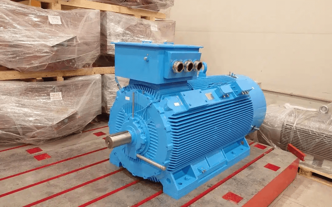 Specjalny silnik VFD z wirnikiem z prętów miedzianych H17RL-450-06 900kW do wentylatora