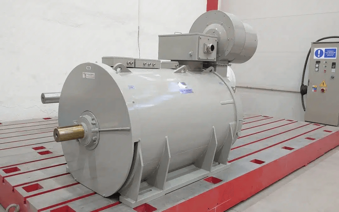 Silnik elektryczny asynchroniczny H27R-560-06 900kW IP33 do wentylatora kotła