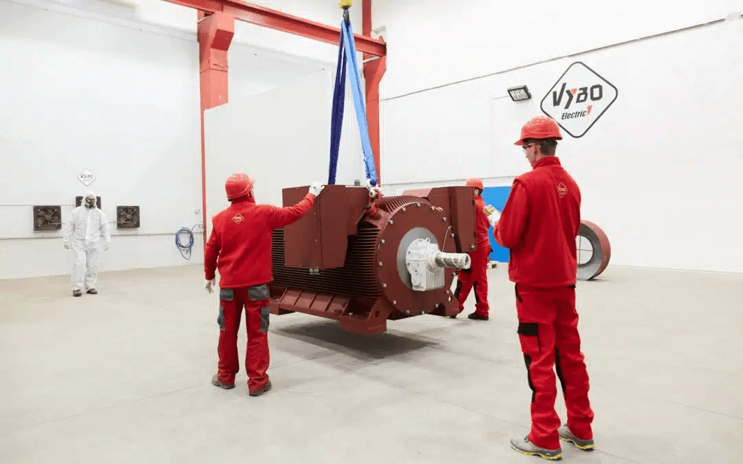 Silnik elektryczny średniego napięcia 2400 kW 6000V z łożyskiem ślizgowym do pompy