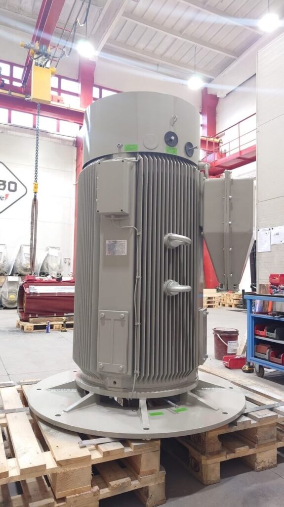 Silnik pierścieniowy niskonapięciowy H17RL-355/525-6 355kW do młyna cementowego