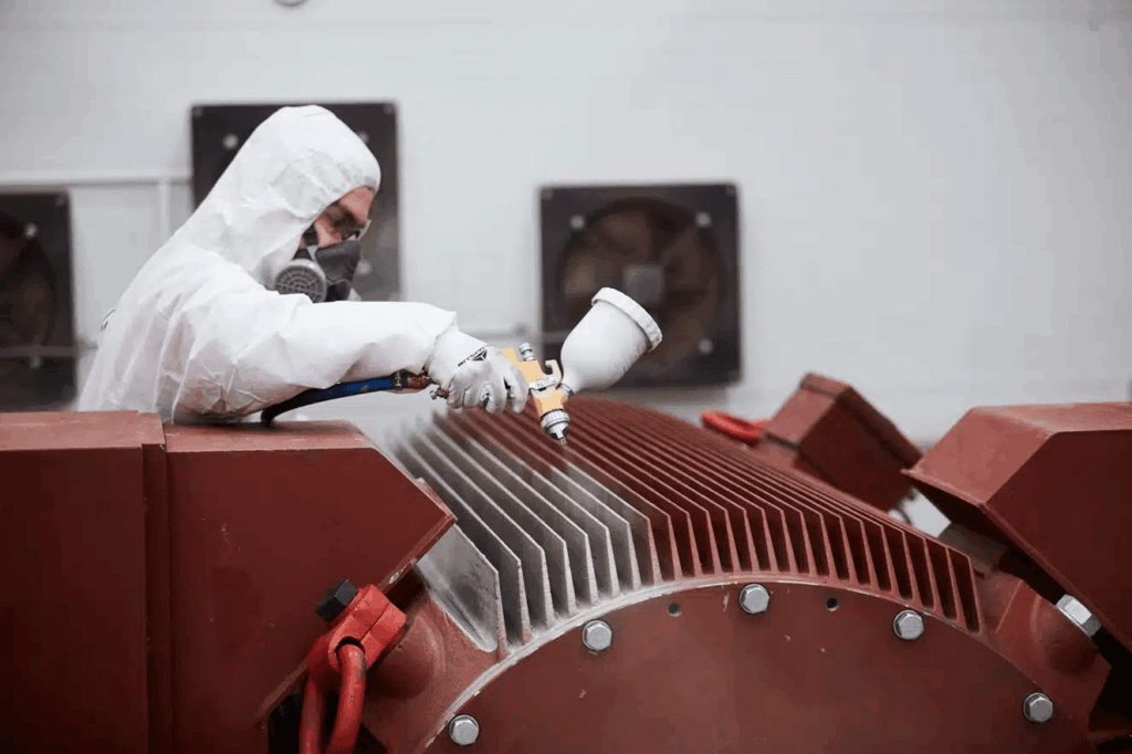Silnik elektryczny średniego napięcia 2400 kW 6000V z łożyskiem ślizgowym do pompy