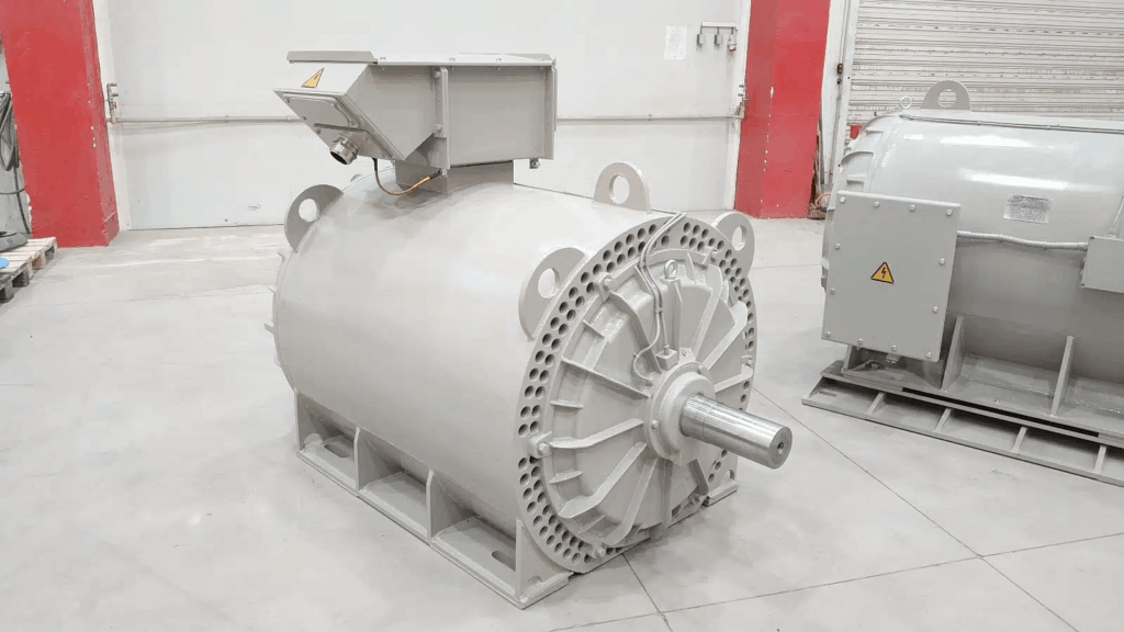 4 szt. Specjalne chłodzenie rurowe silnika elektrycznego H27R-RT-560-06 500kW do młyna węglowego