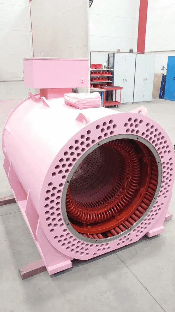 Silnik elektryczny asynchroniczny H27R-560-06 900kW IP33 do wentylatora kotła