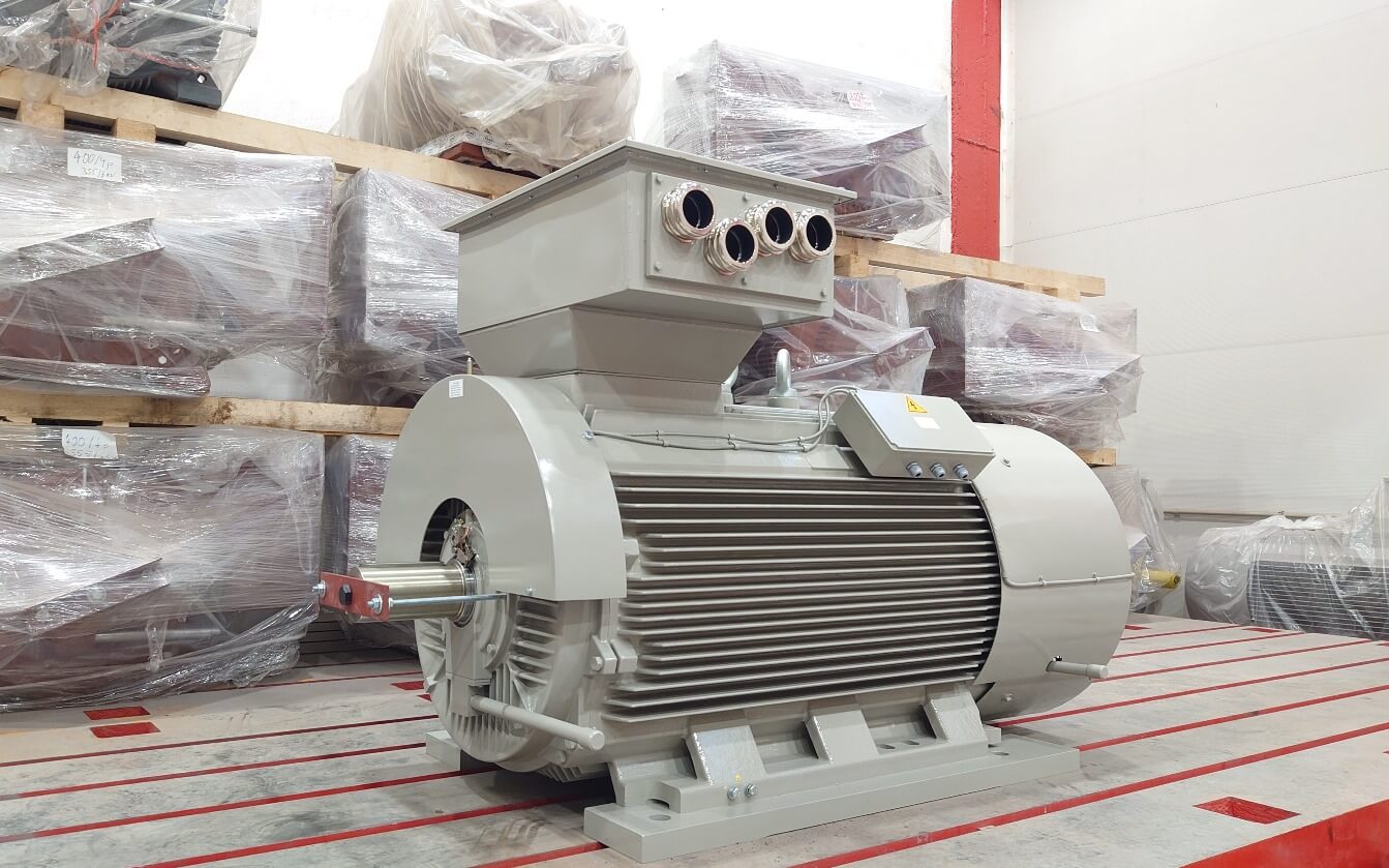 Silnik niskonapięciowy H17RL-400/450-4 630kW do wentylatora