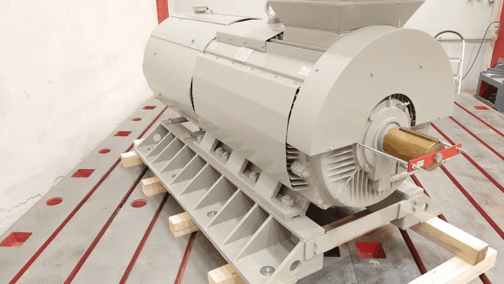 Silnik elektryczny specjalny 700kW 500V H17RL-400-04-630 do prasy hydraulicznej